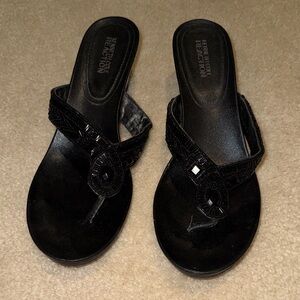 Kenneth Cole Reaction Elegant Black Sandals